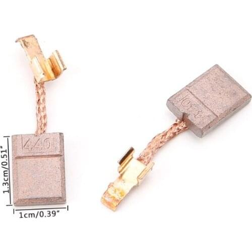 2pcs Motor Carbon Brushes For MAKITA CB-440 BHP458 18V BDF452 BHP454 13x10x3mm