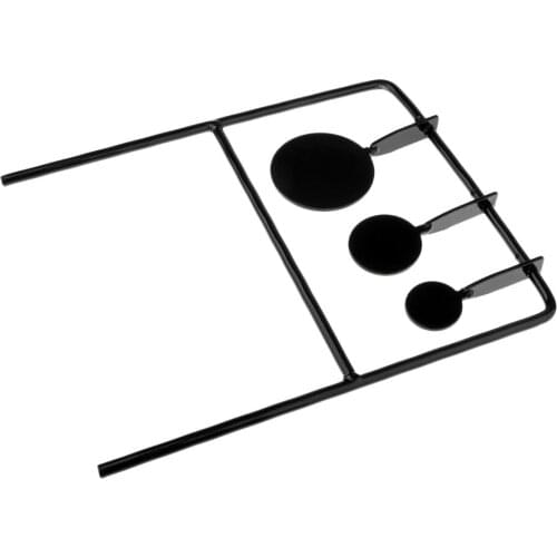 3 Targets Self-resetting Spinning Shooting Target Metal Target Stand Reset