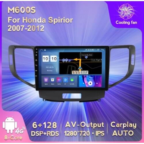 MEKEDE Built-in 4G Modules Carplay Auto radio For Honda Accord 8 2008 2009 2010 2012 Aura TSX swc car navigation stereo dsp rds