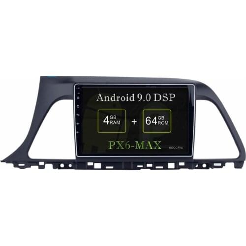KOOCAVS 9" IPS Android 9.0 Car GPS Radio Player for Hyundai Sonata 2015 2016 2017 with 4GB+64G Multimedia