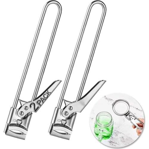 BalleenShiny High Quality Stainless Steel Adjustable Can Opener Home Kitchen Creative Multifunctional Bottle Opener