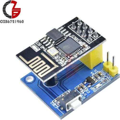 Wireless Wifi ESP8266 ESP-01 ESP-01S DS18B20 Temperature Sensor Module for Smart Home Teperature Controller Regulator Thermostat