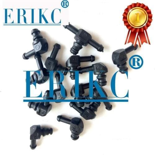 ERIKC Return Oil Backflow T and L Type for Bosch 110 Series Diesel Cr Parts Fuel Injector Plastic 3 Two-way Joint Pipe 10pcs/bag