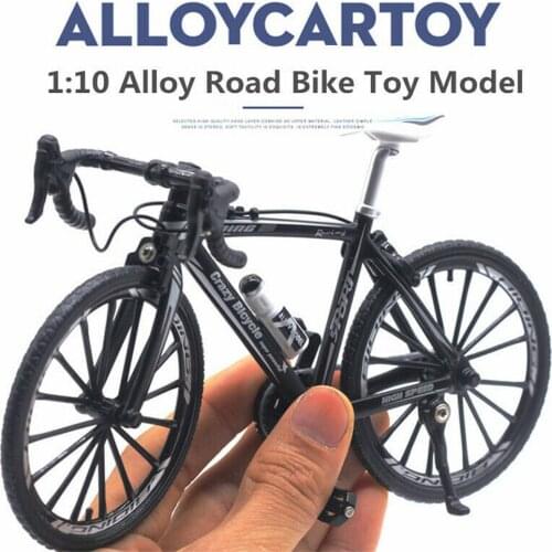 1:10 Alloy Diecast Metal Bicycle Road Bike Model Cycling Toys For Kids Gifts Toy Vehicles for children