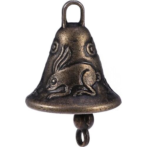 11pcs Metal Antique Bell Feng Shui Metal Wind Chime Fortune Jingle Bell