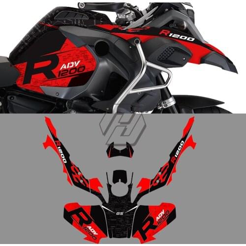 Motorcycle Decals Case for BMW R1200GS Adventure R1200 ADV 2014-2017 Anti-UV