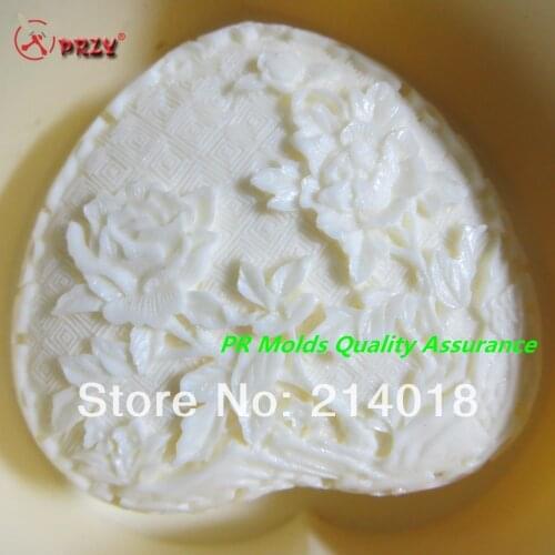 Soap Mold Fondant Cake Decoration Mold High-quality Handmade Soap Mold Modelling Silicon NO.:SO407 Aroma Stone Moulds Flowers