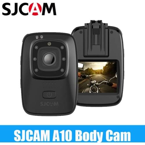 SJCAM A10 Wearable Body Cam Infrared Security Video Recorder Night Vision Laser Positioning WIFI Action Sports Portable Camera