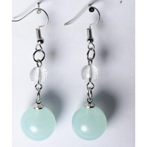 New Imitation Pearl Drop Earrings Big Candy Color Bead Earrings Women Hang Dancing Drop Earrings Jewelry Personality Party Gifts