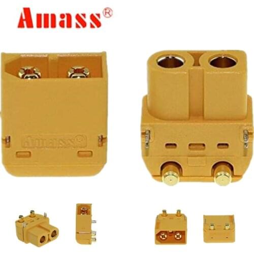 Amass XT60 XT60PW Plug Connector Male & Female 2 pair For RC Battery Rc Models 20%Off