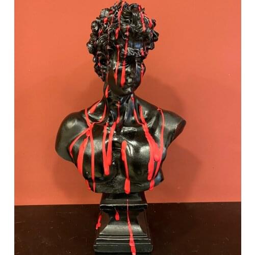 DAVID BUST SCULPTURE BİBLO-HK103-38