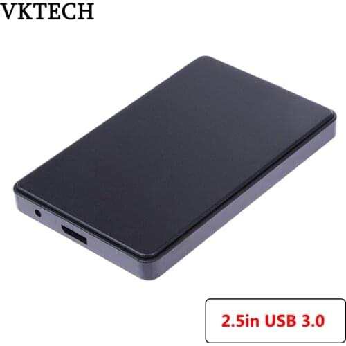 VKTECH 2.5in USB 3.0 SATA Hd Box HDD Hard Drive Case Box External Computer Box and Housings for HDD Box Case for computer Newst