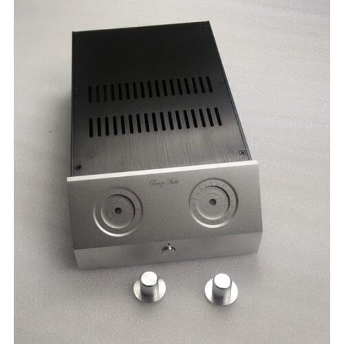 Size W220 H100 D362 Brand new L-shaped panel All aluminum power amplifier chassis 2210