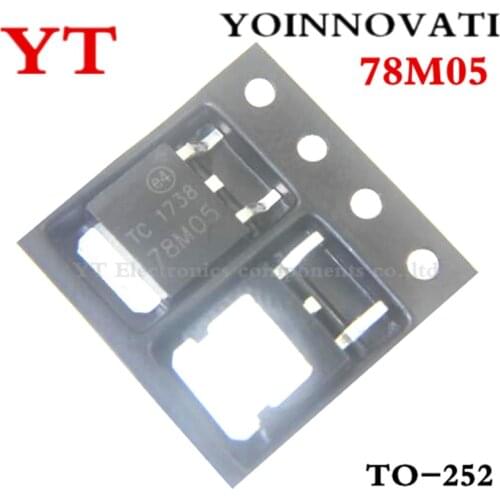 20pcs/lot L78M05CDT 78M05 IC REG LDO 5V 0.5A DPAK Best quality