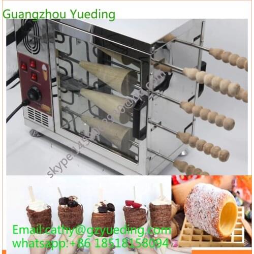 Electric power source and bread usage oven for chimney cake,chimney cake oven machine with CE certification