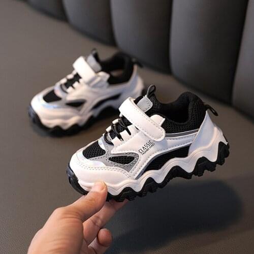 Spring Autumn Kids Shoes Baby Boys Girls Childrens Casual Sneakers Breathable Soft Anti-Slip Running Sports Shoes Size 21-30