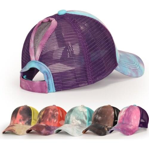 Summer Ponytail Womens Baseball Cap, Summer Mesh Hat, Hip-hop Style, Adjustable, Outdoor Sun Hat, All-match Sun Hat, Mesh Hat