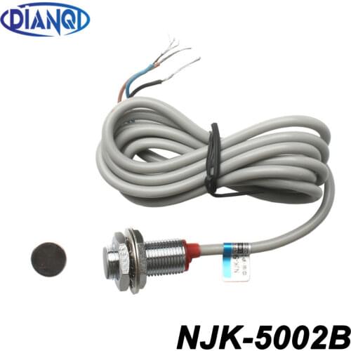 Magnet Inductive Proximity Sensor,NJK-5002B PNP NC Magnetic hall sensor switch induction Proximity Switch