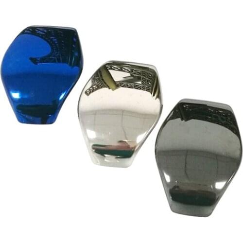 Stainless steelInterior Gear Shift Knob Head Grip Cover Trim Fit For Honda Civic 2016 2017 2018 Accessories Car Styling