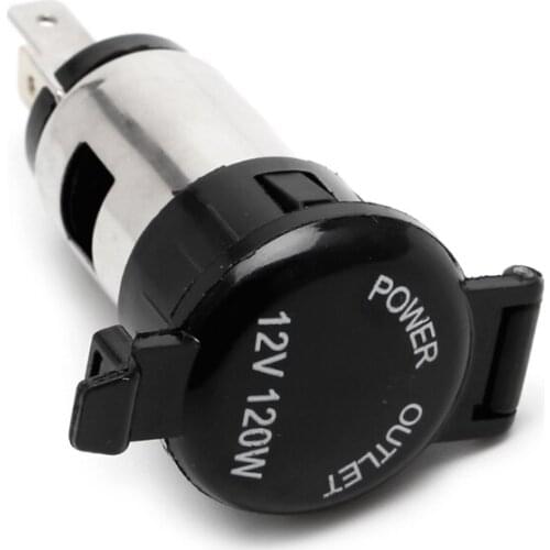 New Waterproof 12-24V Cigarette Lighter Socket Power Plug Outlet Parts For Truck/Motorcycle / Boat / Car / Camper dropshipping
