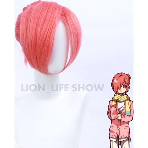 Toilet-bound Hanako kun Mitsuba Ponytail Short Wig Cosplay Costume Jibaku Shounen Heat Resistant Synthetic Hair Party Wigs