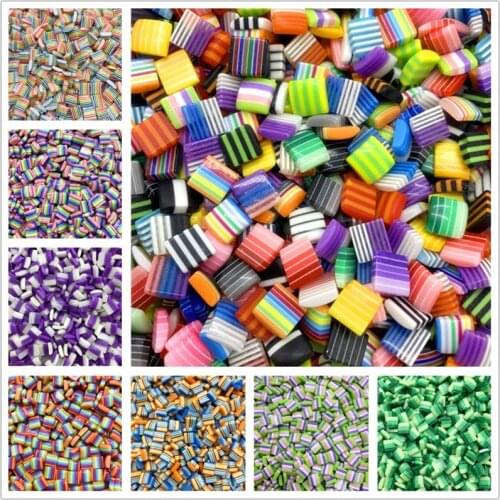50pcs/Lot 8mm Resin Beads Half Square Beads Flat Back Scrapbook Beads For Jewelry Making