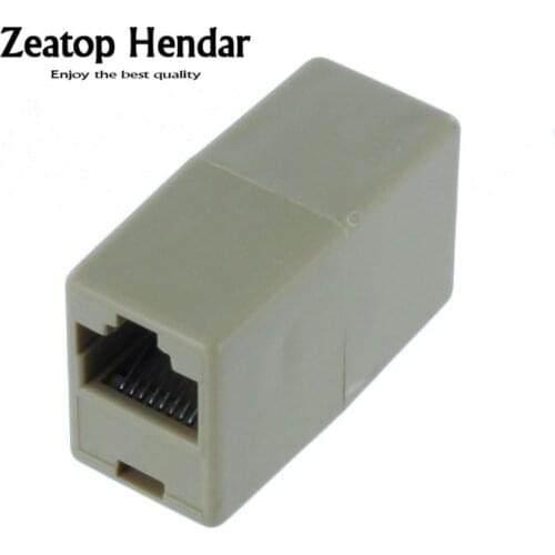 20pcs RJ45 CAT5 8P8C Network Cable Connector Adapter Extender Plug Coupler