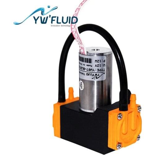 YWfluid high quality standard/Nonstandard electric power 12v/24v mini air vacuum pumps with bldc motor used for gas sampling
