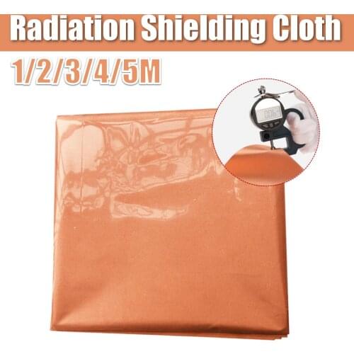 Faraday Fabric RFID Shielding Fabric, Anti Radiation, EMI Isolation, WiFi and Cell Signal Blocking RF Shielding Sewing Material