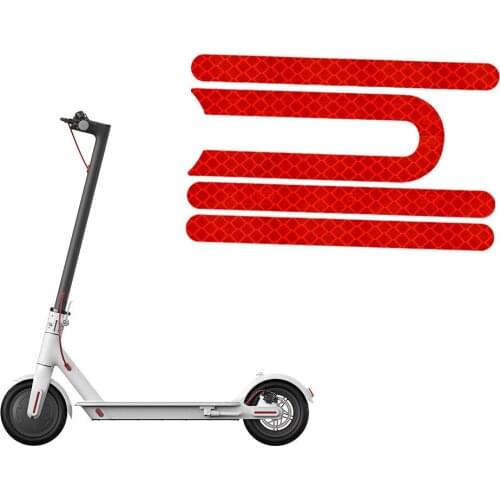 1/2set Front Rear Wheel Tyre Cover Protective Shell Reflective Sticker For Xiaomi Mijia M365 Electric Scooter Skateboard Parts