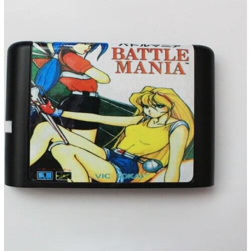 Battle Mania 16 bit SEGA MD Game Card For Sega Mega Drive For Genesis