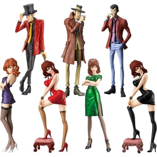 BANDAI Banpresto MSP Rupan Sansei Fujiko Mine Anime Figure Toys BP81962