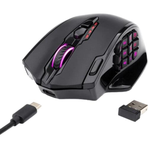 Redragon Impact Elite M913 Wireless 2.4G And Wired Dual Mode Gaming Mouse 16000 DPI With Programmable Buttons