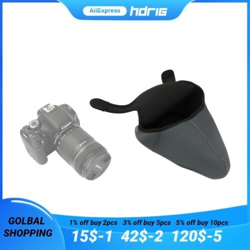 HDRIG Neoprene Waterproof Soft Camera Liner Bag Case Pouch Bag Package Protector For Nikon D90 D700 D7100 Canon 600D 650D 700D