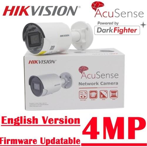 4MP DarkFighter New Hikvision Surveillance CCTV IP Camera DS-2CD2046G2-I replace DS-2CD2CD2043G0-I AcuSense Bullet IP67 WDR