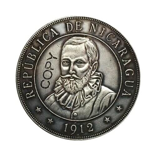 Nicaragua 1912 COIN COPY 38mm