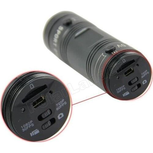 Volemer mini Camera HD 1080P Portable Waterproof camera Bike Motorcycle Helmet Outdoor Sports Action DVR Digital micro Camera