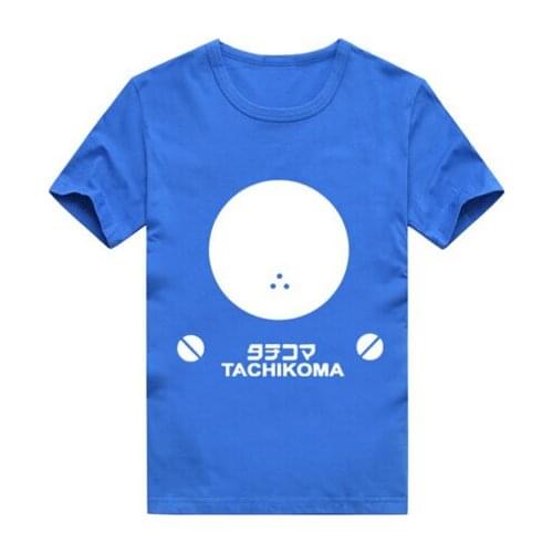 New Ghost in the Shell T-shirt Anime TACHIKOMA Men t shirt Cotton Summer Loose women Tees tops