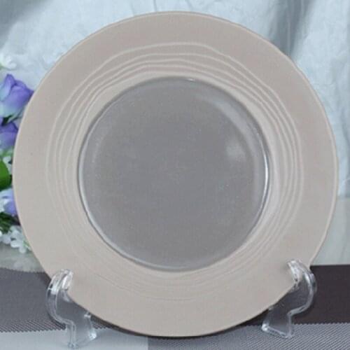 Plastic Display Stand Dish Rack Plate Bowl Picture Frame Photo Pedestal Holder