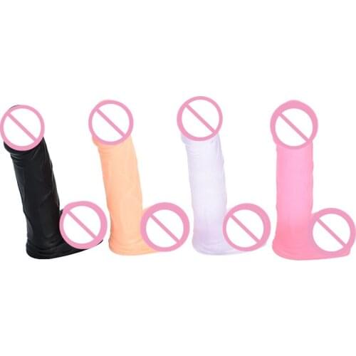 Super Small Jelly Dildo Realistic Mini Flexible Dildo Penis G Spot Massage Female Masturbation Anal Plug Sex Toys For Woman