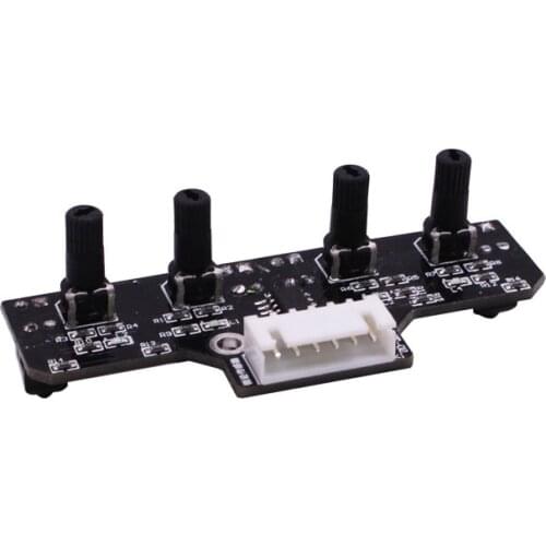 Taidacent Car Robot 4 Way Tracking Module Line Patrol Optical Tracking Sensor Infrared Tracking Black and White Line Recognition