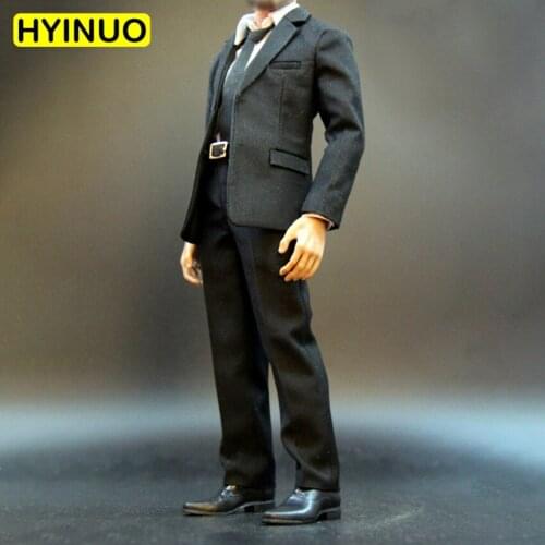 1/6 Scale Slim Suit Men Slim Male Suit Male Body Suit Clothes Clothing Suit Set Model for 12''Action Figure Body Outfit