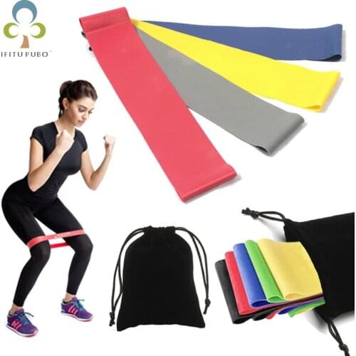 Exercise Resistance Loop Bands Fitness Stretch Elastic Power Weight Bands Strength Performance Bands 4 Levels GYH