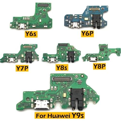 USB Power Charging Connector Plug Port Dock Flex Cable For Huawei Y9S Y6P Y8S Y8P Y7P Y6S P40 Lite 5G / P40 Lite E