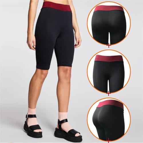 Womens Elastic Sports Yoga Shorts Indoor Fitness Yoga Pilates Training Breathable Comfortable Sports Shorts