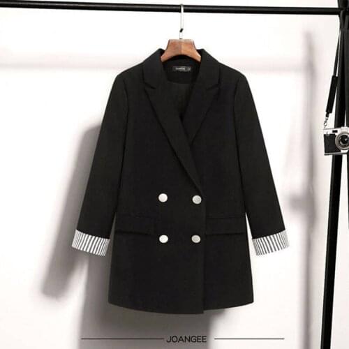Blazer Jacket Female 2019 Basic Coat Plus size Suit Women Outerwear Spring Casacos Femininos Lady Work Clothes Korean Streetwear