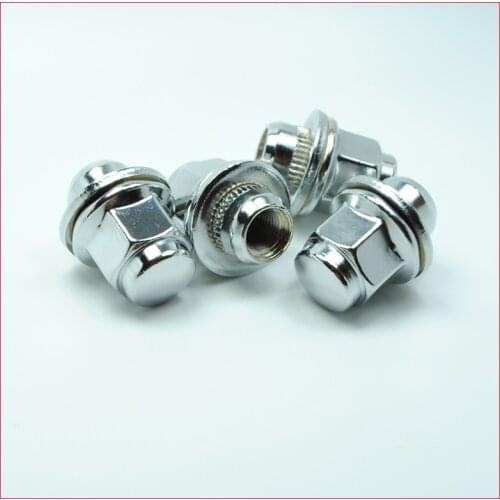 1Pcs M12x1.25 wheel nuts with washer Fit For nissan infiniti tyre nut