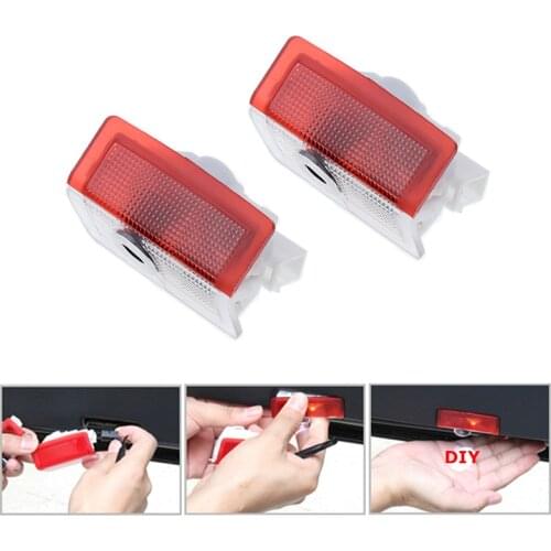 2X LED Car Door Courtesy Lights Emblem Laser Projector Lamp For Mercedes Benz E C Class W205 W166 ML W176 W177 W212 W213 GLC GLS