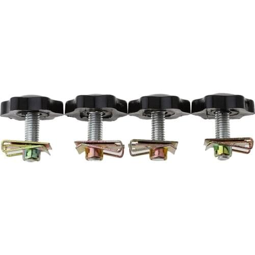 ABS Plastic & Metal Hard Locks Knobs Theft Deterrent Mounting For Motorcycle