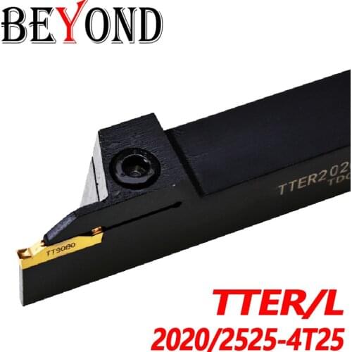 BEYOND 100% Original TTEL TTEL2020-4T25 TTEL2525-4T25 TTER2020-4T25 TTER2525 20mm 25mm CNC Turning Tool Holder Carbide Inserts